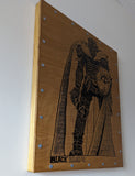 BLACK RIDER - Screen print on wood