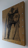 BLACK RIDER - Screen print on wood