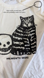 Memento Mori Cat & Skull Tee
