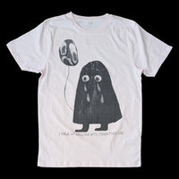 I Walk My Balloon Into Town Every Day Tee (Light Pink)