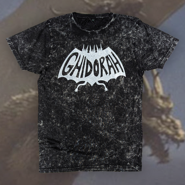 GHIDORAH Tee (Acid Black)