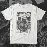 NIGHT CATS Tee (Heather Grey)