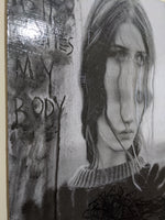 Watch As It Vacates My Body - mixed media on wood