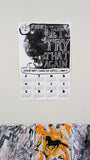 2023 Calendar Screen Print
